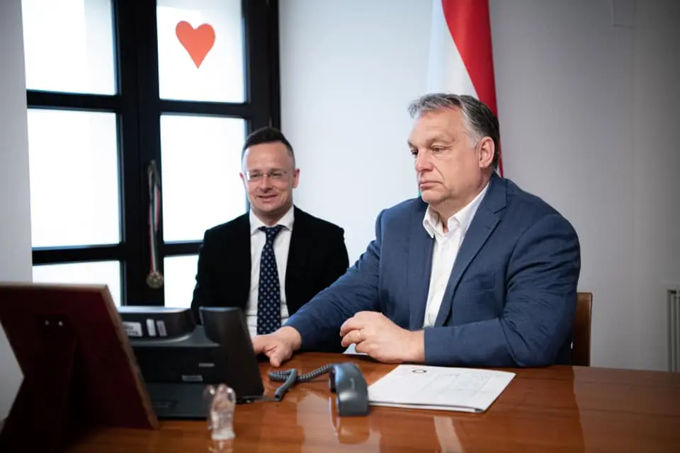 Viktor Orbán Péter Szijjártó foreign minister