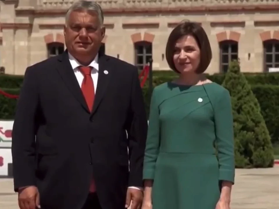 PM Viktor Orbán and Maia Sandu