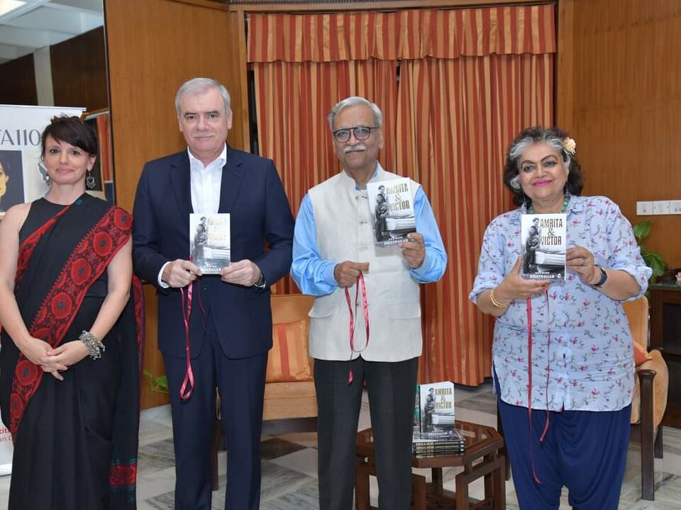 Le Centre culturel hongrois a lancé le livre Amrita et Viktor en Inde