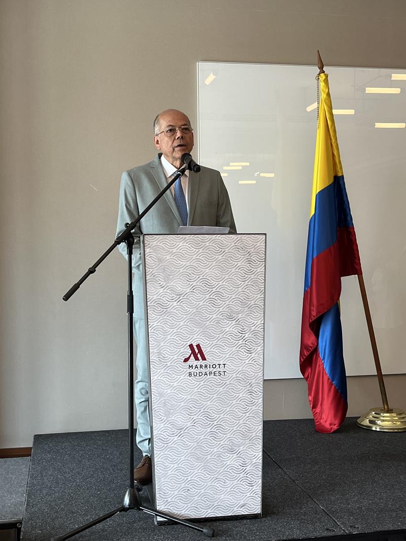 H.E. Ignacio Ruiz, Colombia’s ambassador in Budapest. Photo: Daily News Hungary