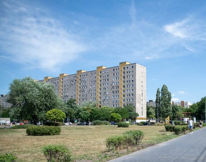 Blocks of flats in Budapest