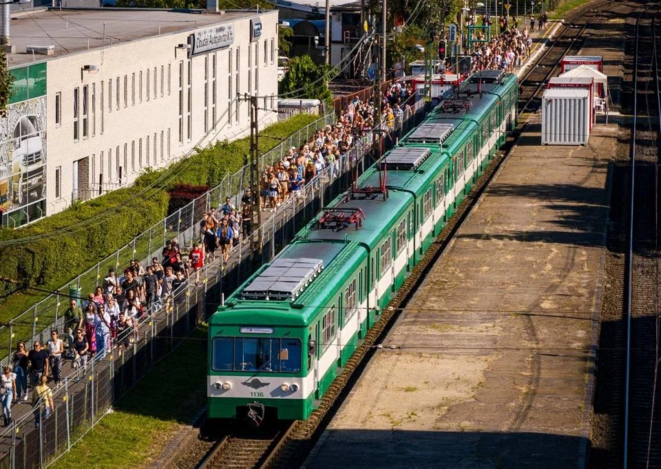 Hungarian public transport Sziget
