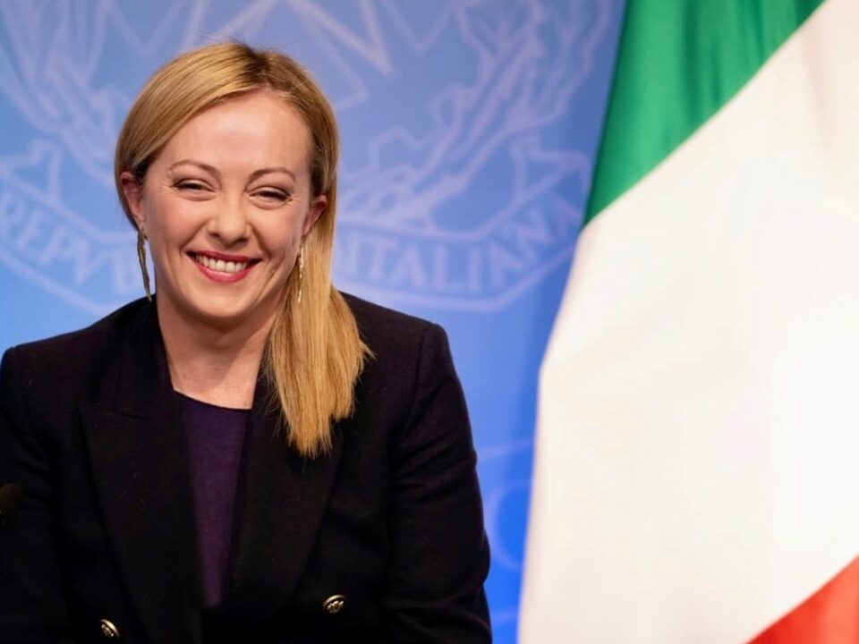 Italian prime minister Giorgia Meloni
