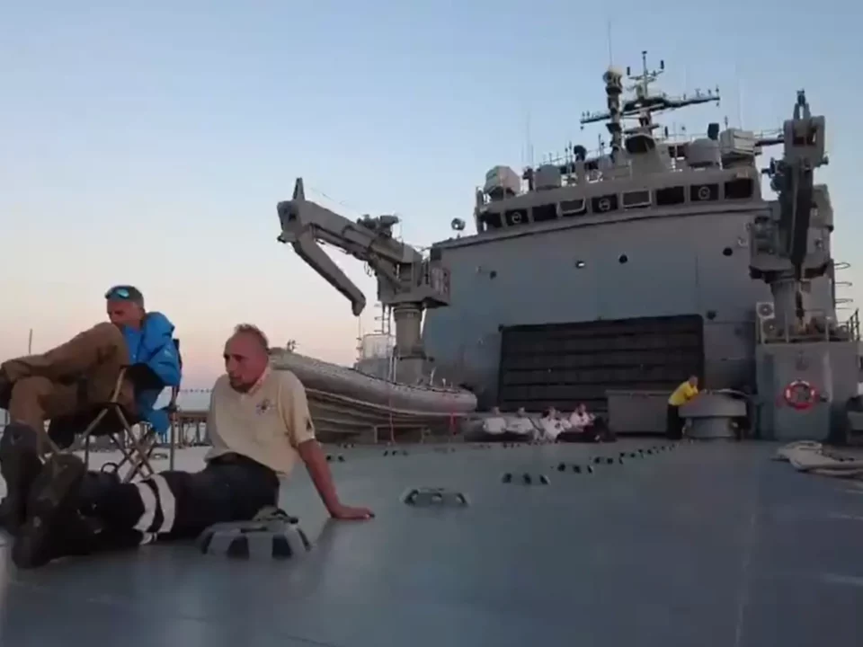 Hungarian rescue team on sea with help to Libya