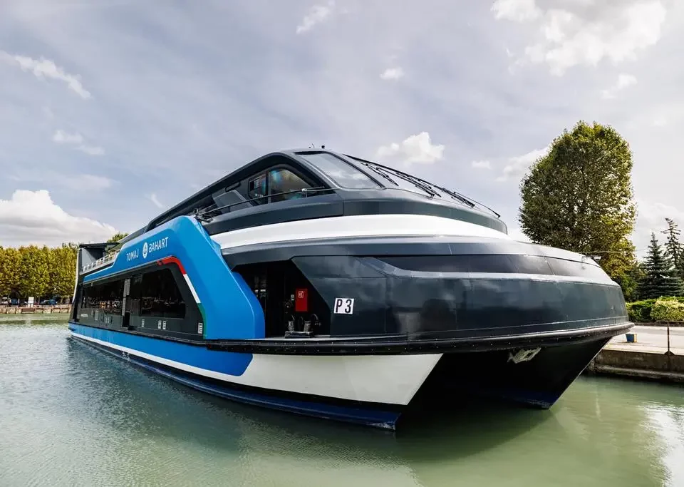 Lake Balaton futuristic boats