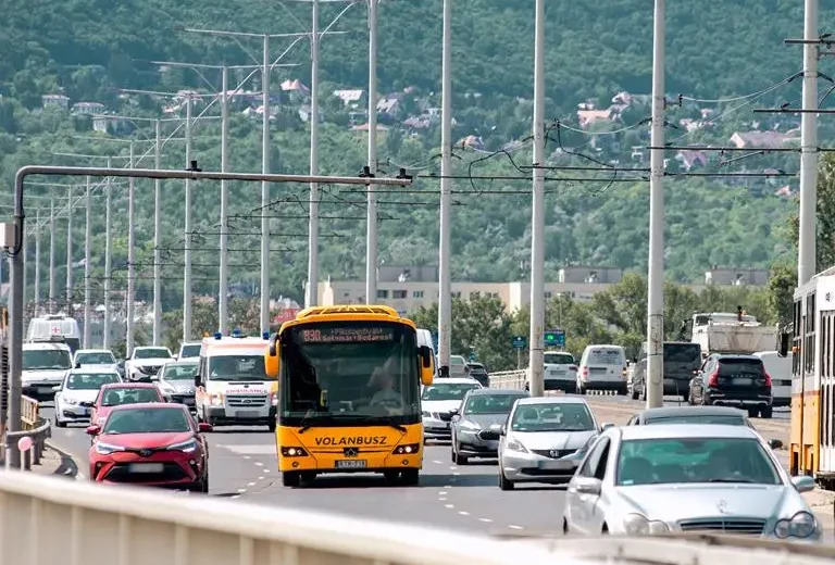 This Hungarian bus served American cities at the height of the Cold War