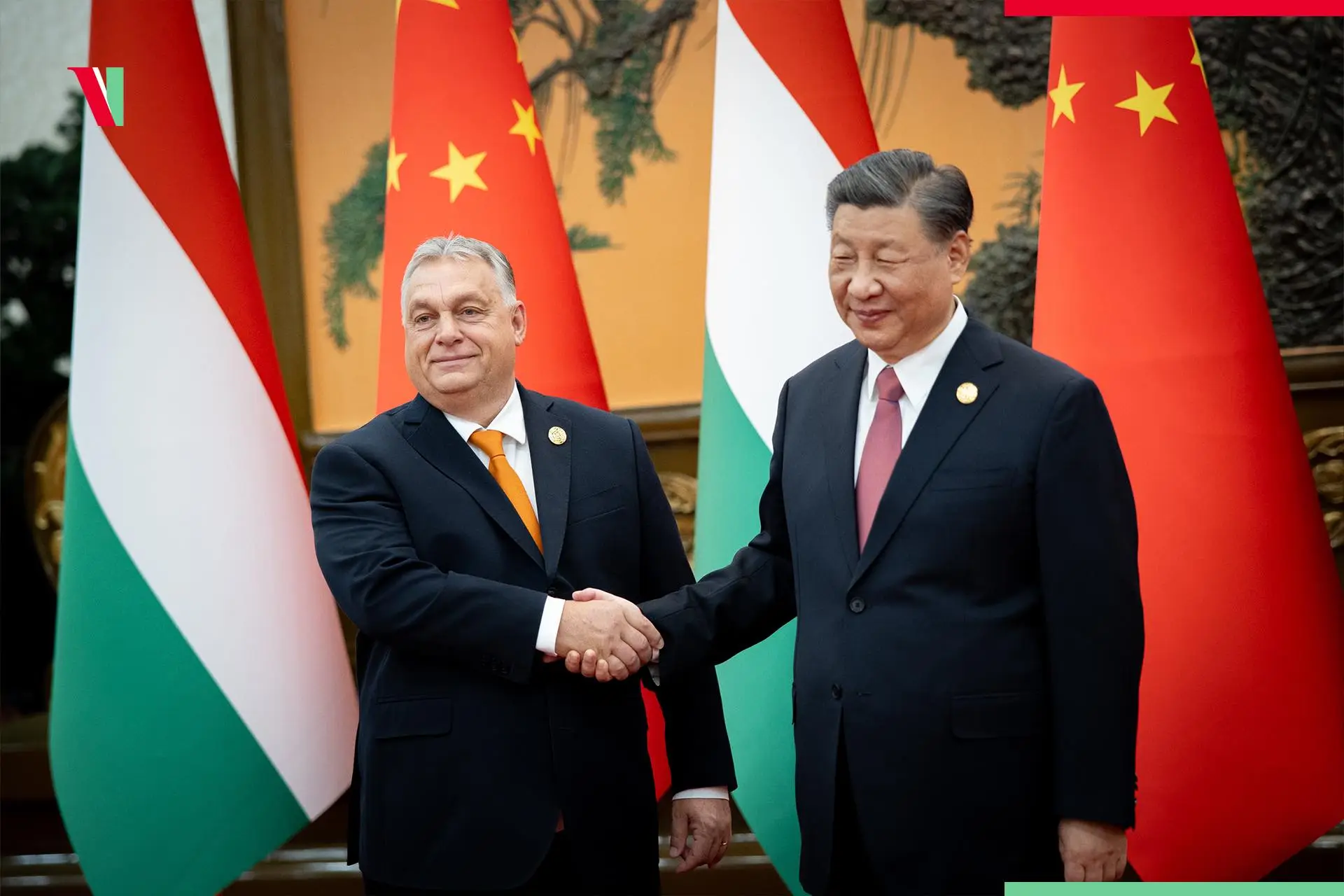 Premierminister Orbán Xi Jinping in Peking