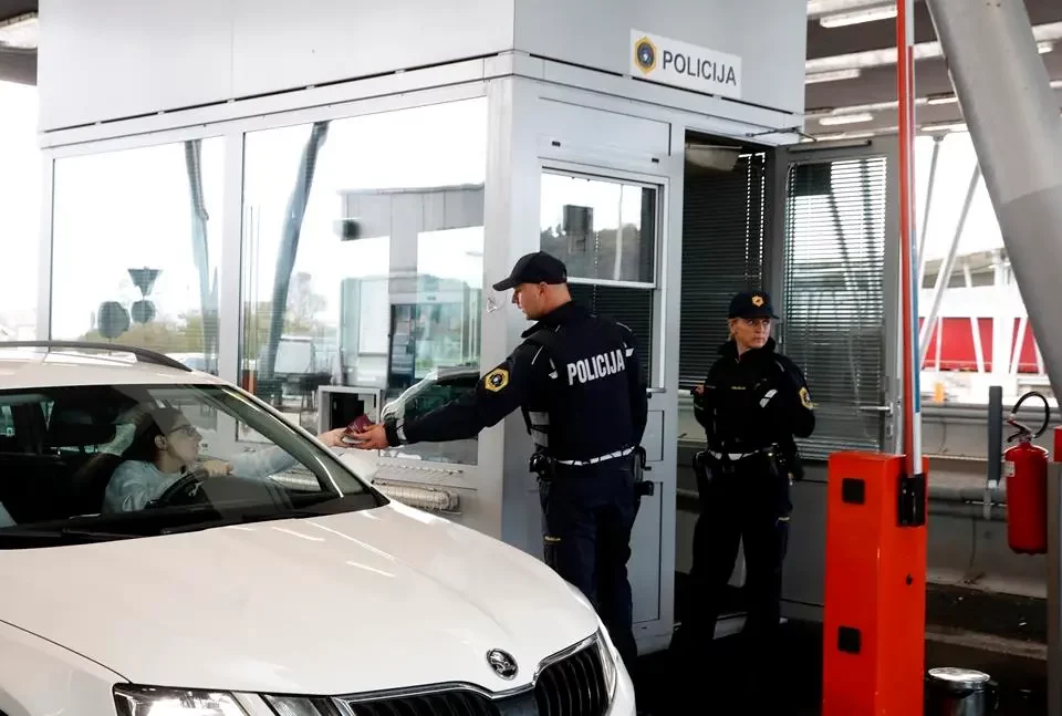 Schengen border control Slovenia