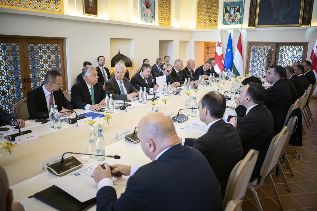 first Hungarian-Georgian cabinet meeting