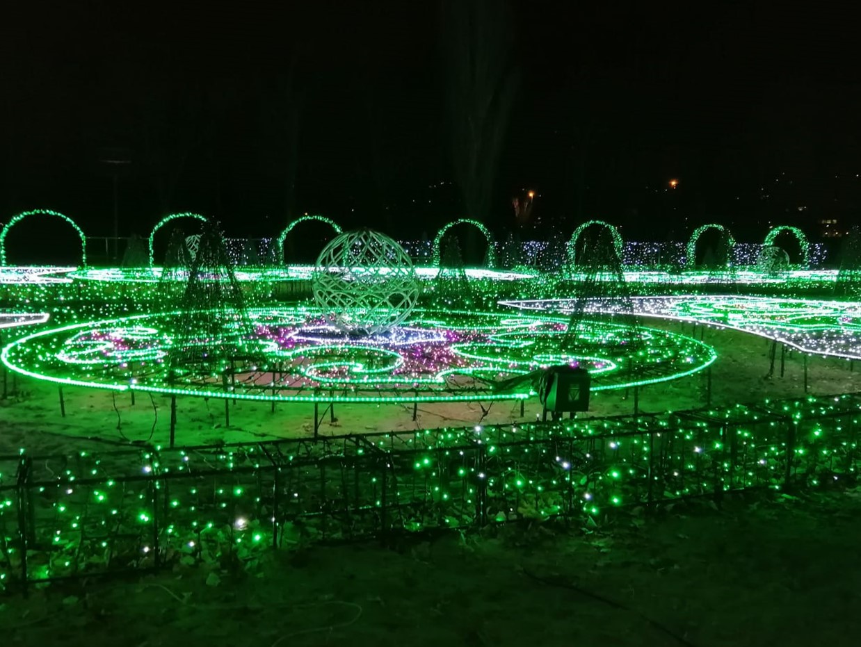 LuminaPark musical garden