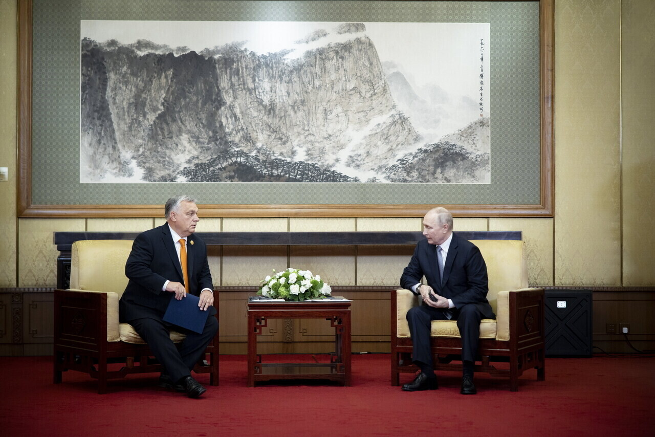 orbán and putin in beijing china