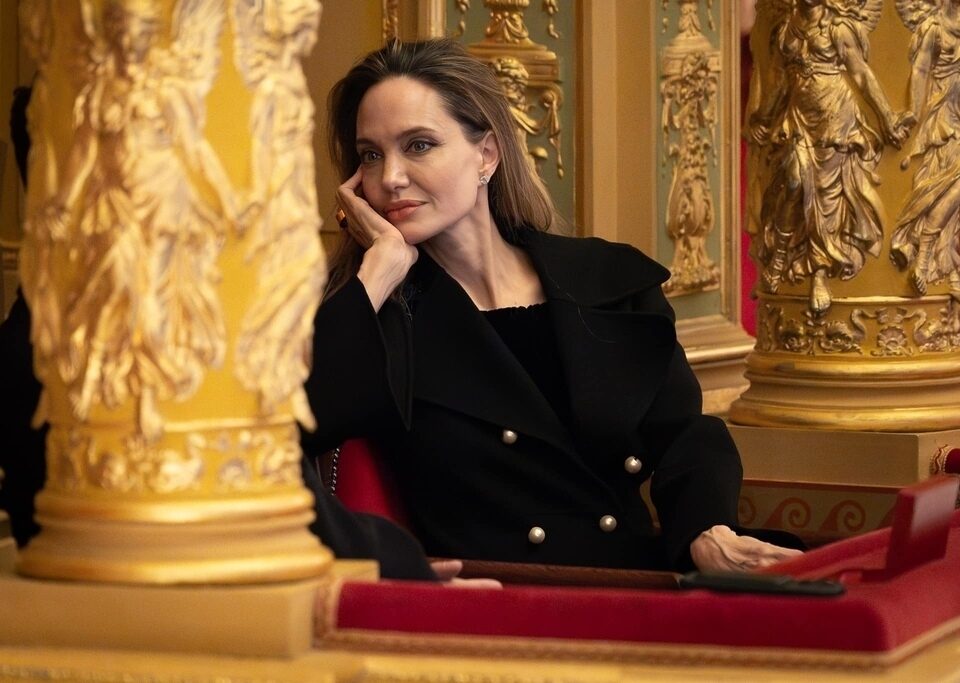 Angelina Jolie in the Opera House Budapest