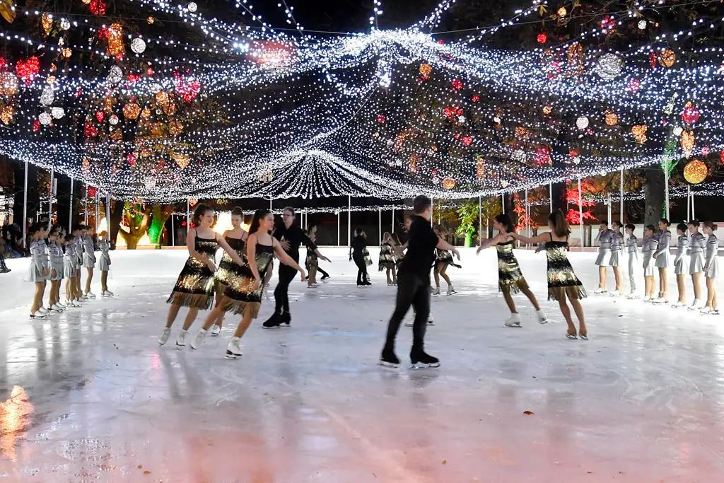 Ice Rink in Budapest