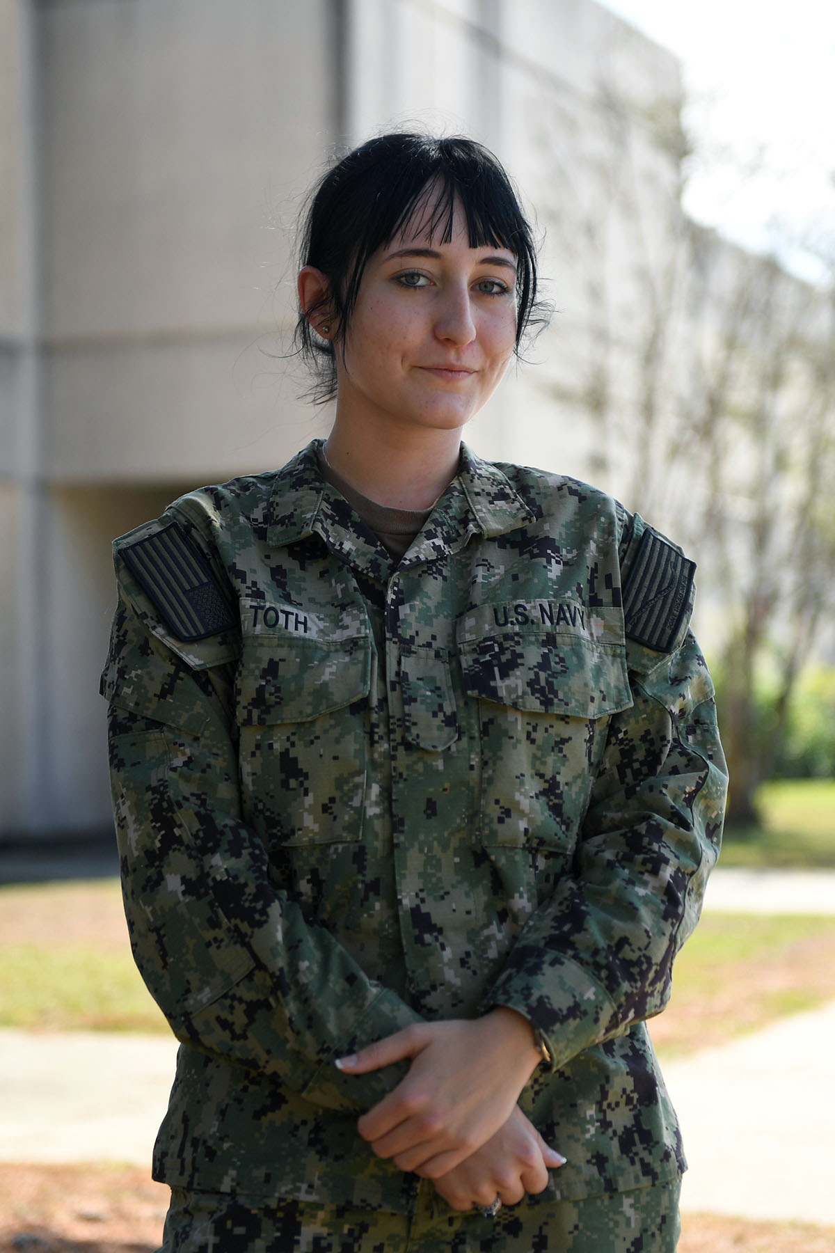 US Navy Warfighter Hungarian woman