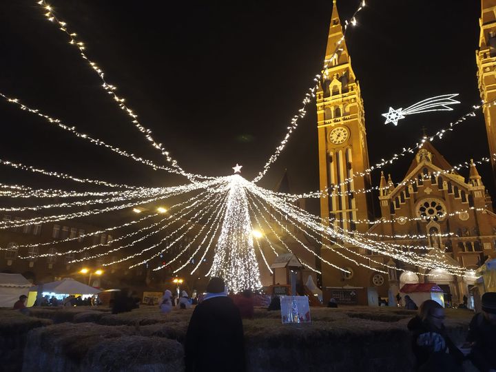 Vánoční trh Szeged