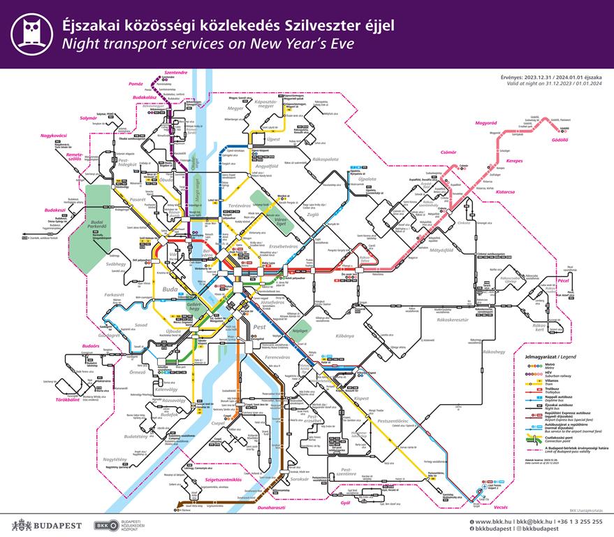 Transporte público de Budapest en Nochevieja (Copia)