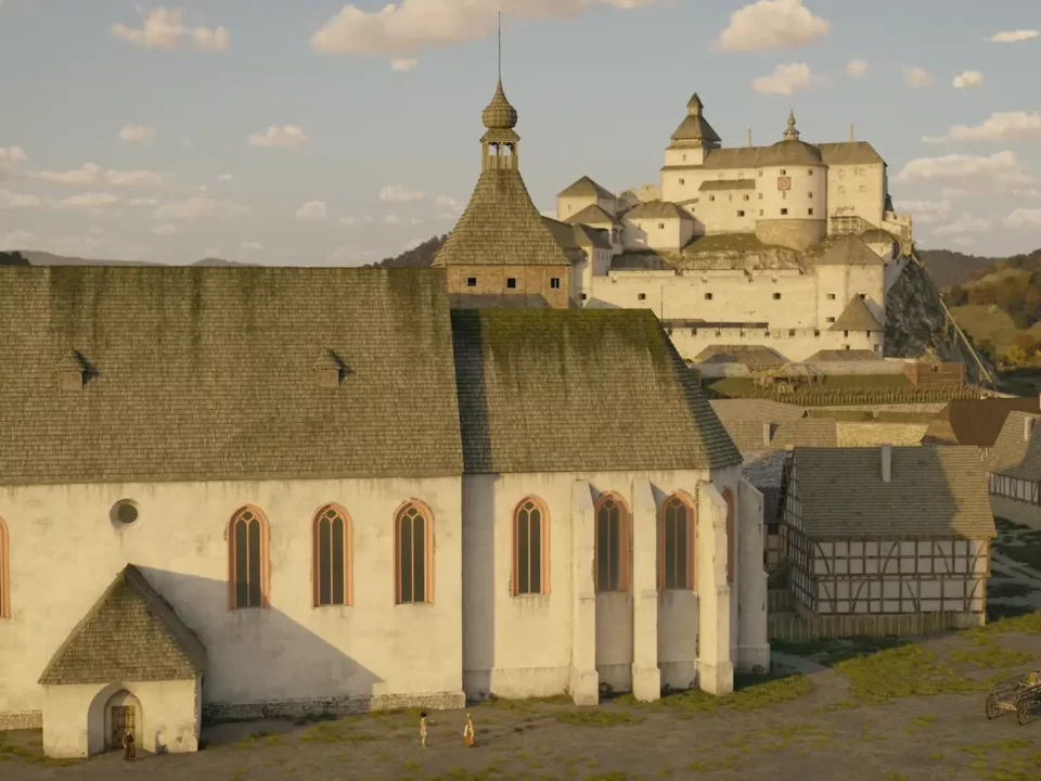 The original 17th century castle of Fülek reborn