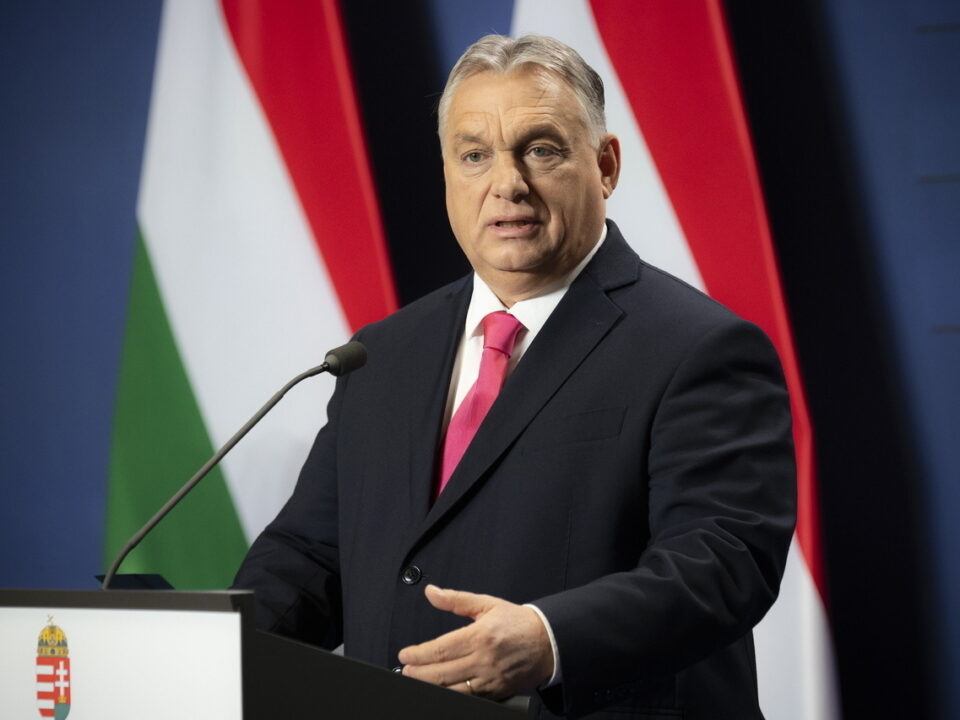point de presse d'Orbán