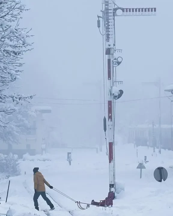 Extreme cold hit Hungary