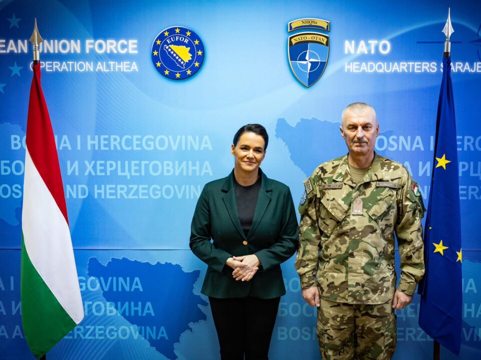 Le général de division hongrois prend la tête de la mission EUFOR en Bosnie-Herzégovine