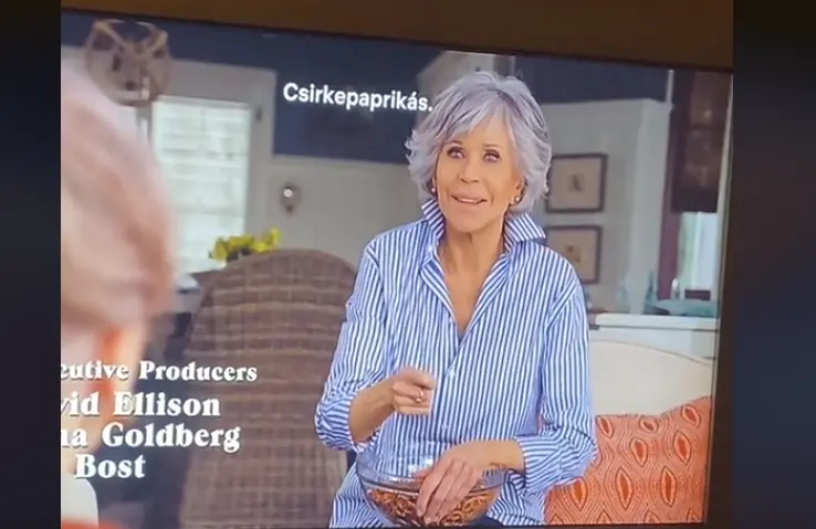 Jane Fonda speaks Hungarian in this Netflix series