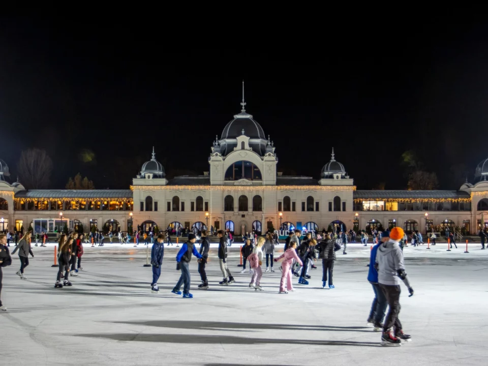 Night of Ice Rinks today in Hungary