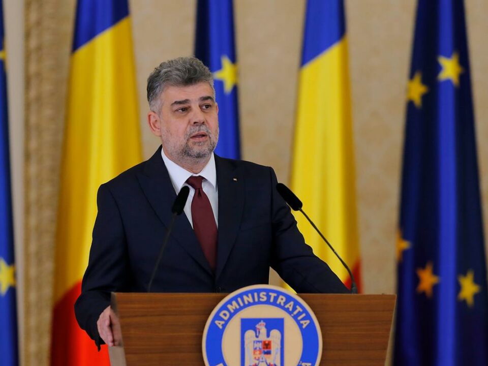 Le Premier ministre roumain Marcel Ciolacu