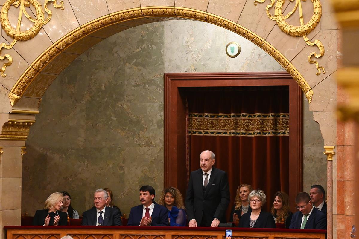Der ungarische Präsident Tamás Sulyok