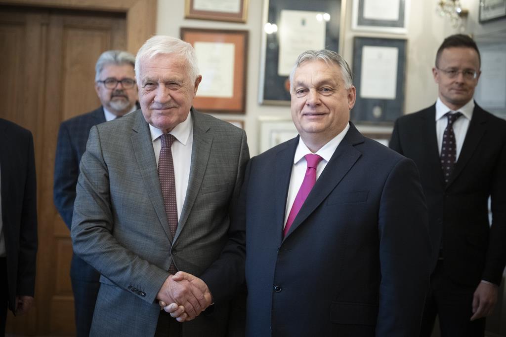 Orbán und Vaclav Klaus