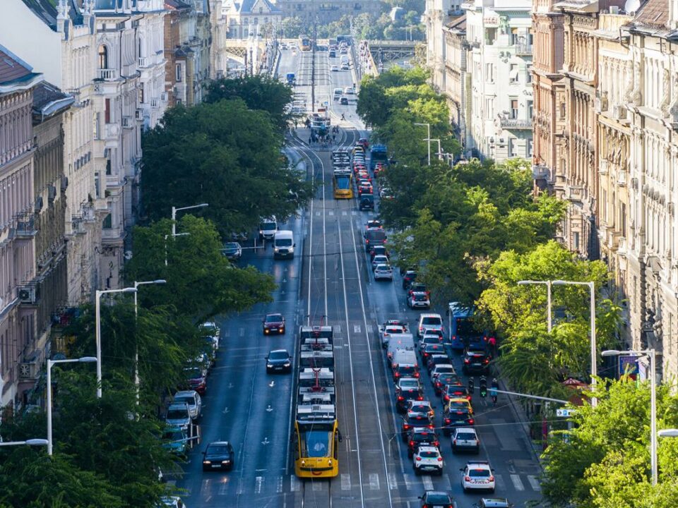 Budapester Ringstraße.