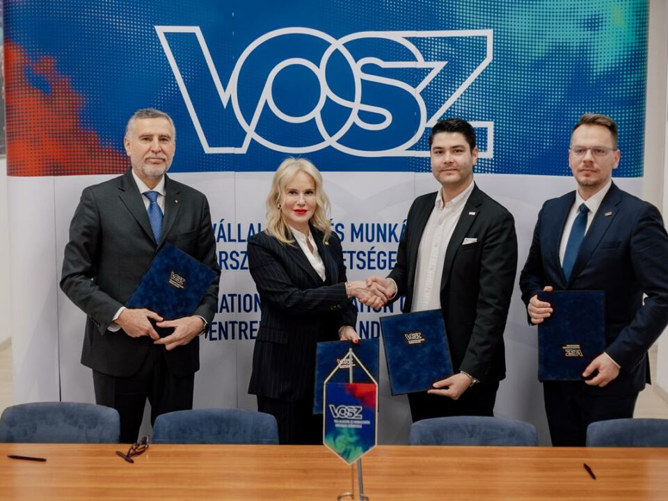 Cooperación entre VOSZ y Confindustria Ungheria