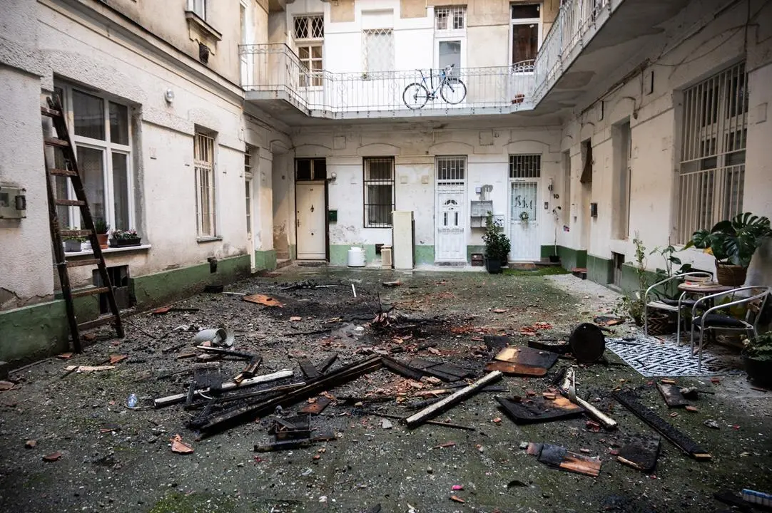 Schreckliche Explosion in der Nähe der Budapester Universität