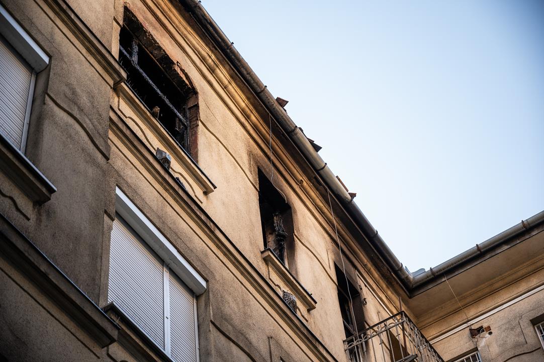 Horrific explosion near Budapest university