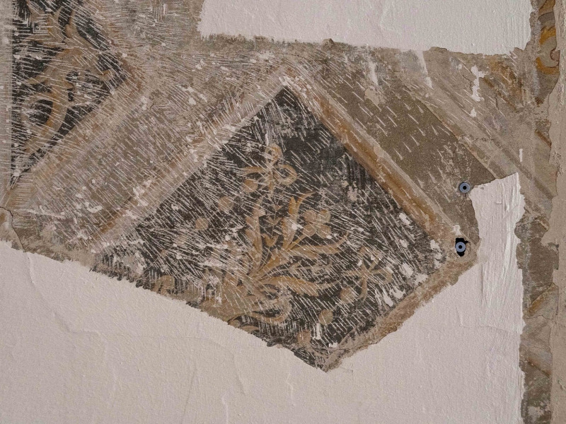 Hundreds of years old ceiling paintings found in the castle quarter of Veszprém