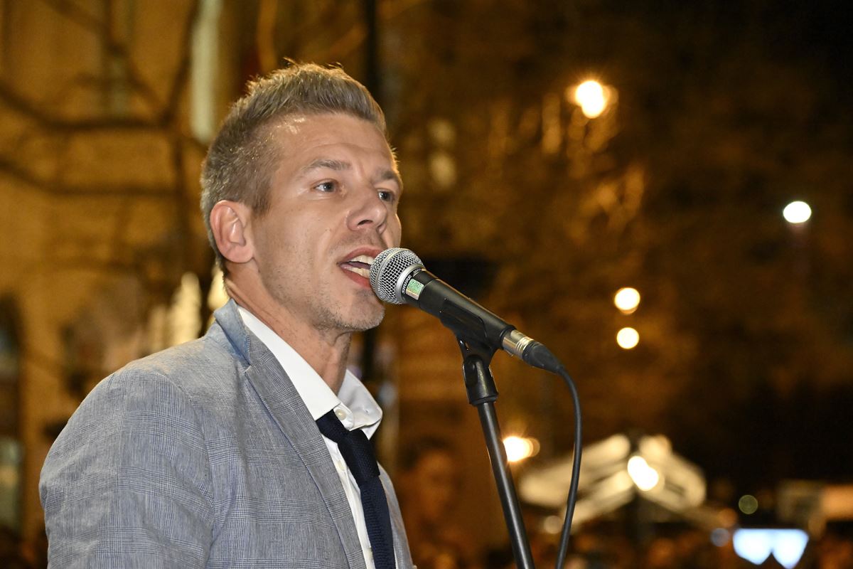Opoziční maďarská korupční kauza Péter Magyar