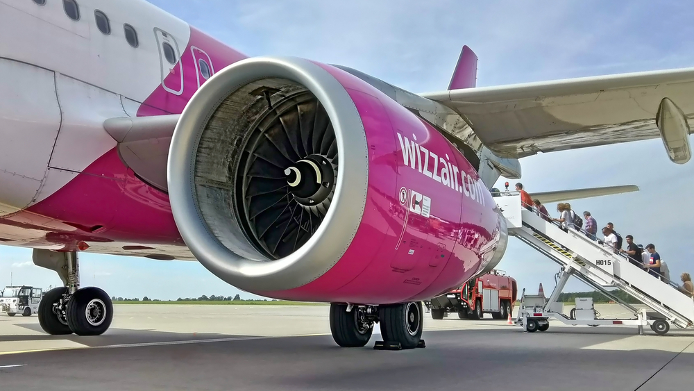 عطل في محرك Wizz Air Pratt & Whittney