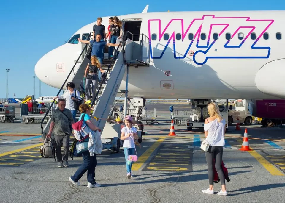 Wizz Air passengers