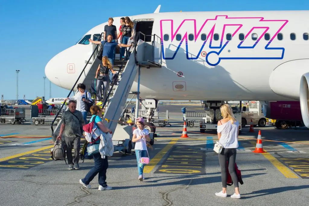 Wizz Air-Passagiere