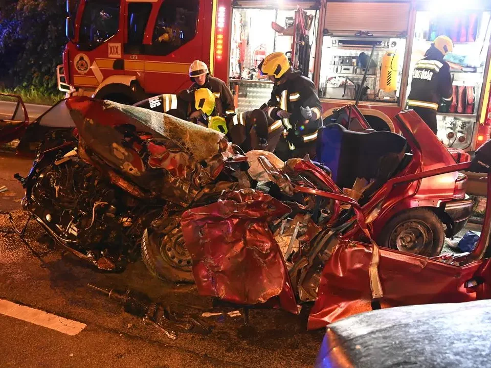 Siete ciudadanos extranjeros provocaron un accidente mortal en la carretera del aeropuerto de Budapest