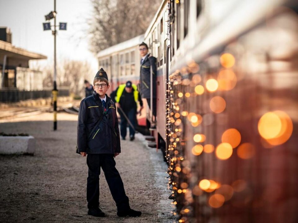Chemin de fer pour enfants Budapest Hongrie