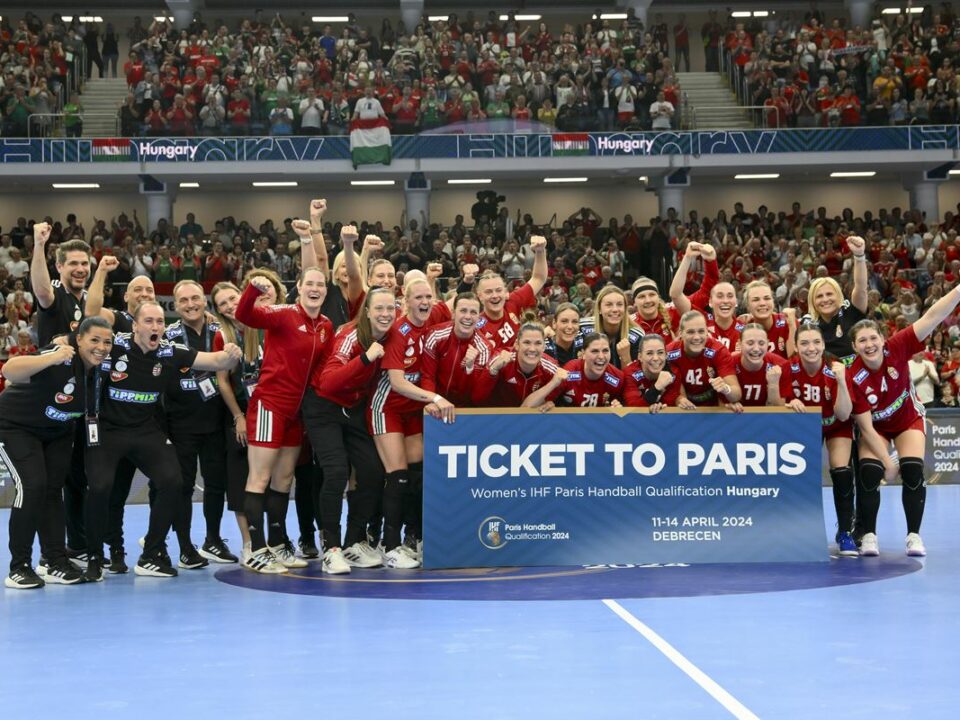 La selección femenina de balonmano de Hungría se clasificó para los Juegos Olímpicos de París 2024
