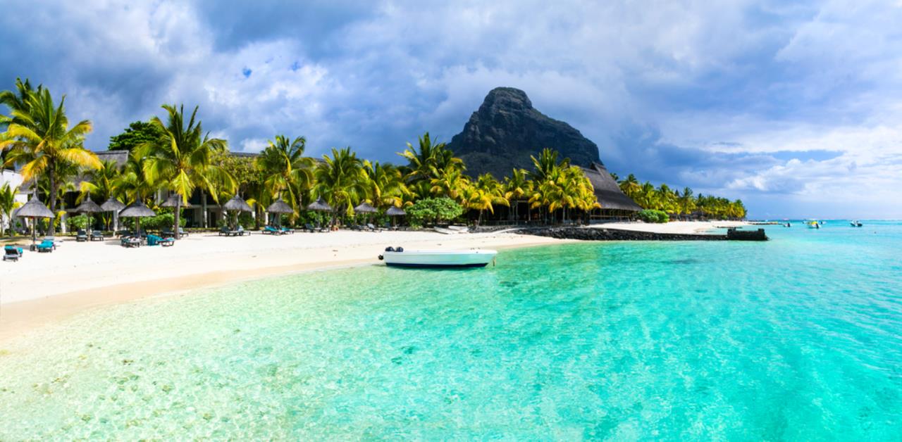 Indijski ocean rajski otok rajski Mauricijus