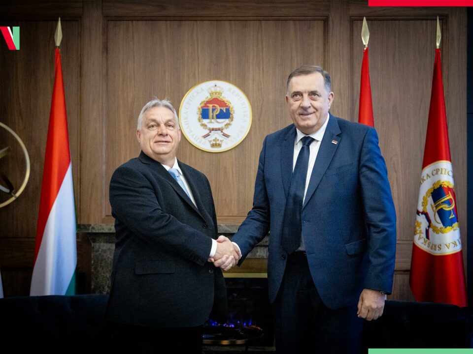 Viktor Orbán et Milorad Dodik