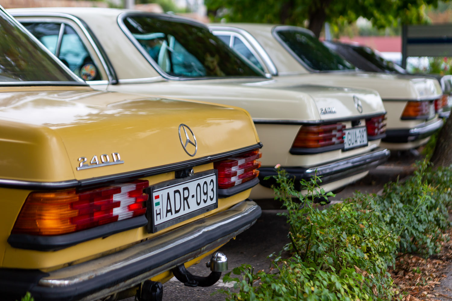 Oldtimer-Show und Expo Mercedes Szeged